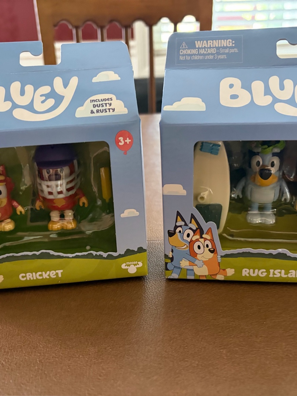 Bluey Cricket and Rug Island New in Package